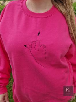 Middlefinger sweater